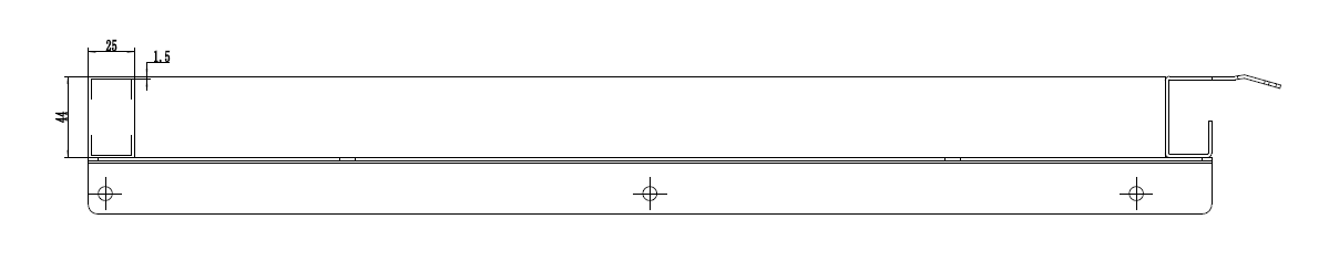 Dibujo de pierna P-2