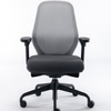 Silla de oficina giratoria de malla ergonómica reclinable moderna, silla de escritorio con reposacabezas ajustable y función de elevación, tela compuesta de Metal y nailon