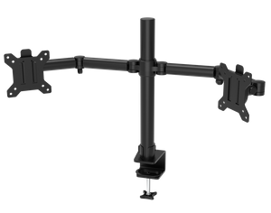 Brazo de aluminio para monitor LCD doble 