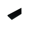 HMA19-1-BU Embellecedor de tapa superior de panel, A02, BU negro sombra, metal 12'